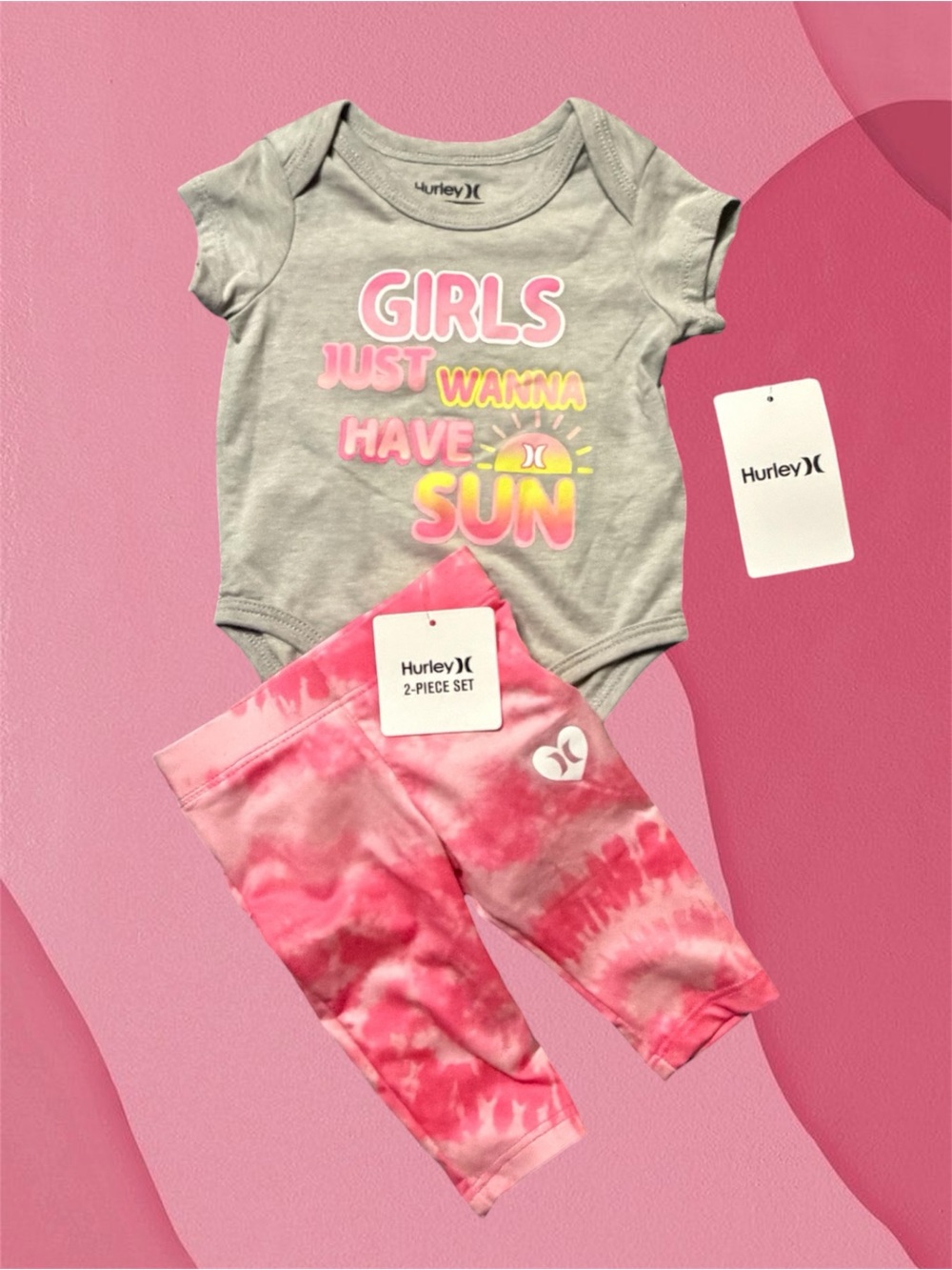 Hurley 2-Piece Baby Set